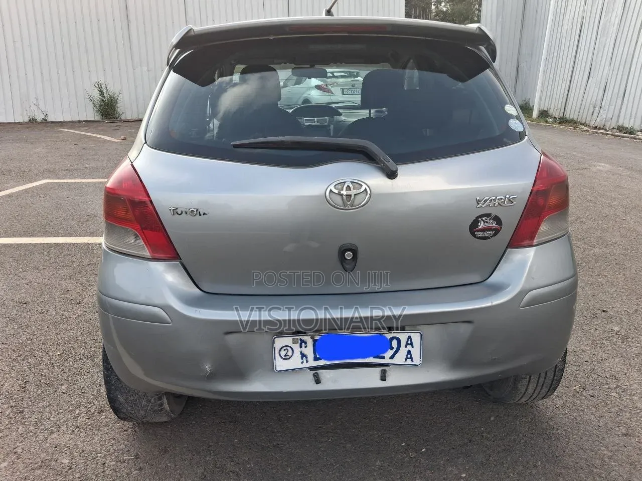 Toyota Yaris 2010 Gray