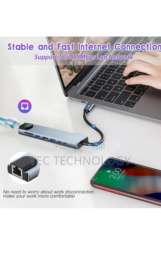 8 in 1 Type C Converter