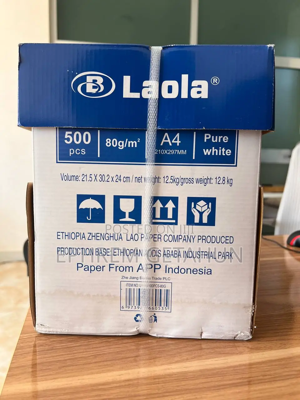 Original Laola A4 Copy Paper 80gsm (Wholesale & Retail)