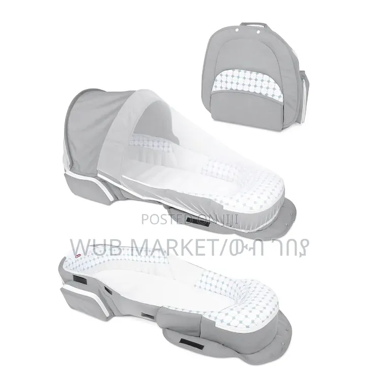 Premium Baby Travel Bag-የልጆች ዘመናዊ ማስተኛ