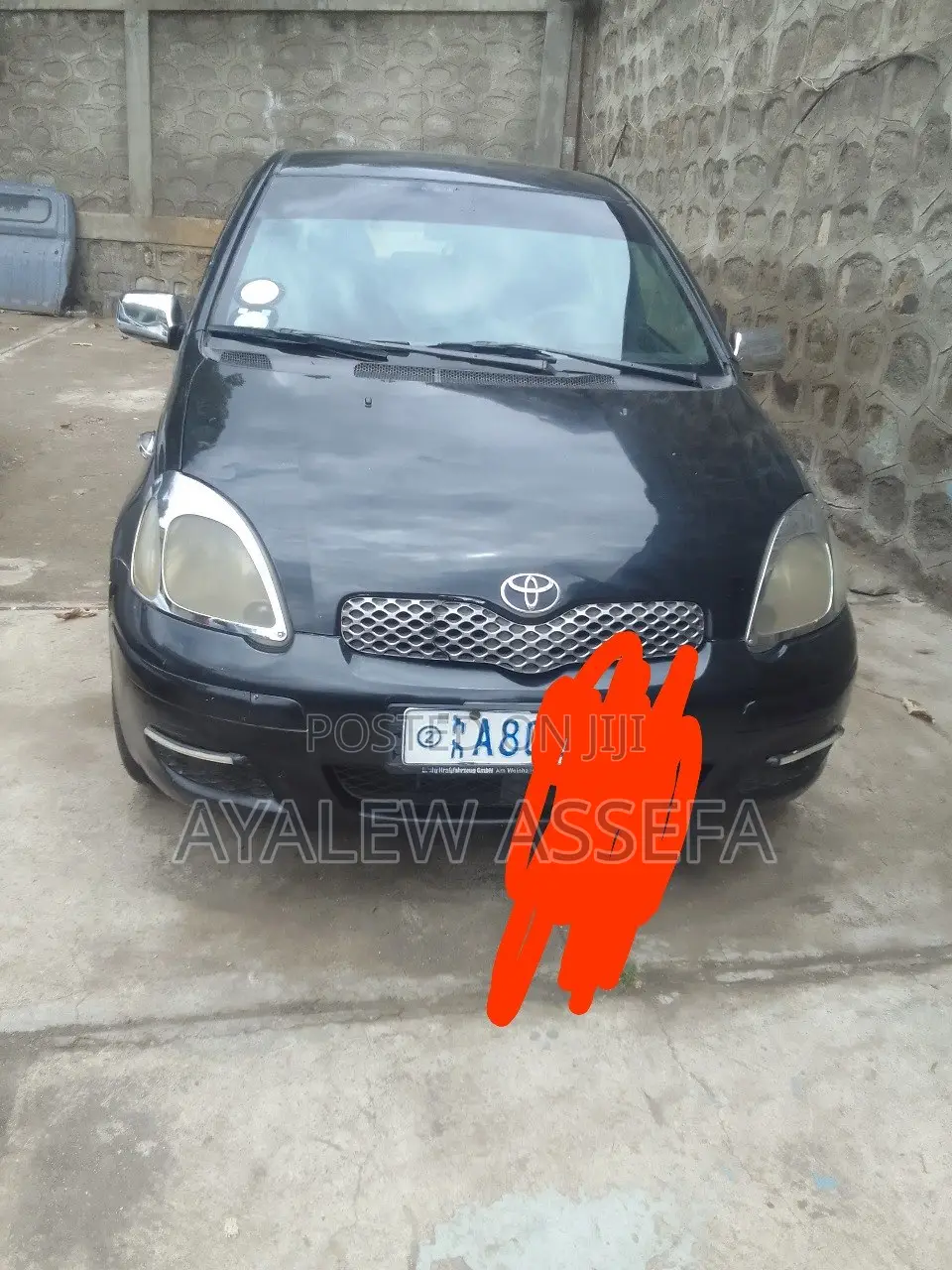 Toyota Vitz 2003 Black