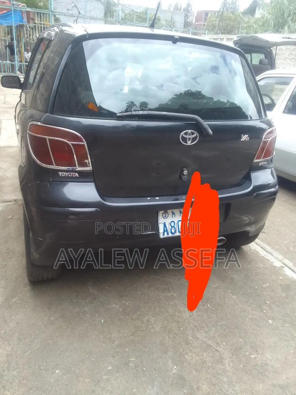 Toyota Vitz 2003 Black