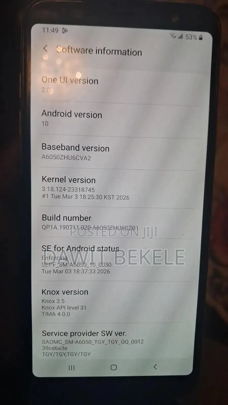 Samsung Galaxy A6 Plus 64 GB Silver