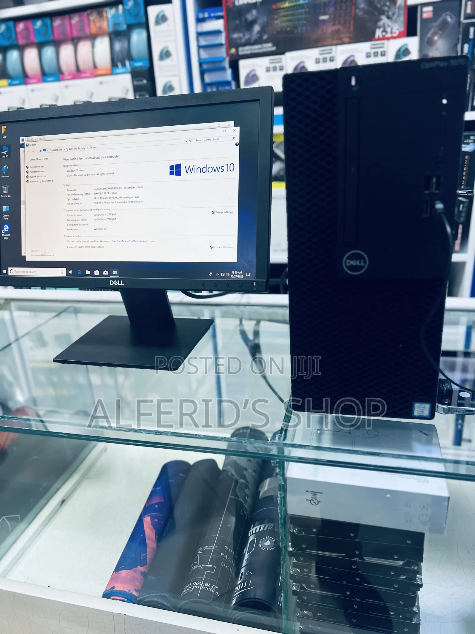 Desktop Computer Dell OptiPlex 3070 8GB Intel Core i7 HDD 500GB