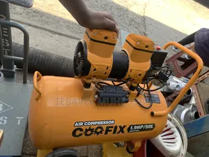 Coofix 50L Air Compressor (1.9HP) – Silent Oil-Free,