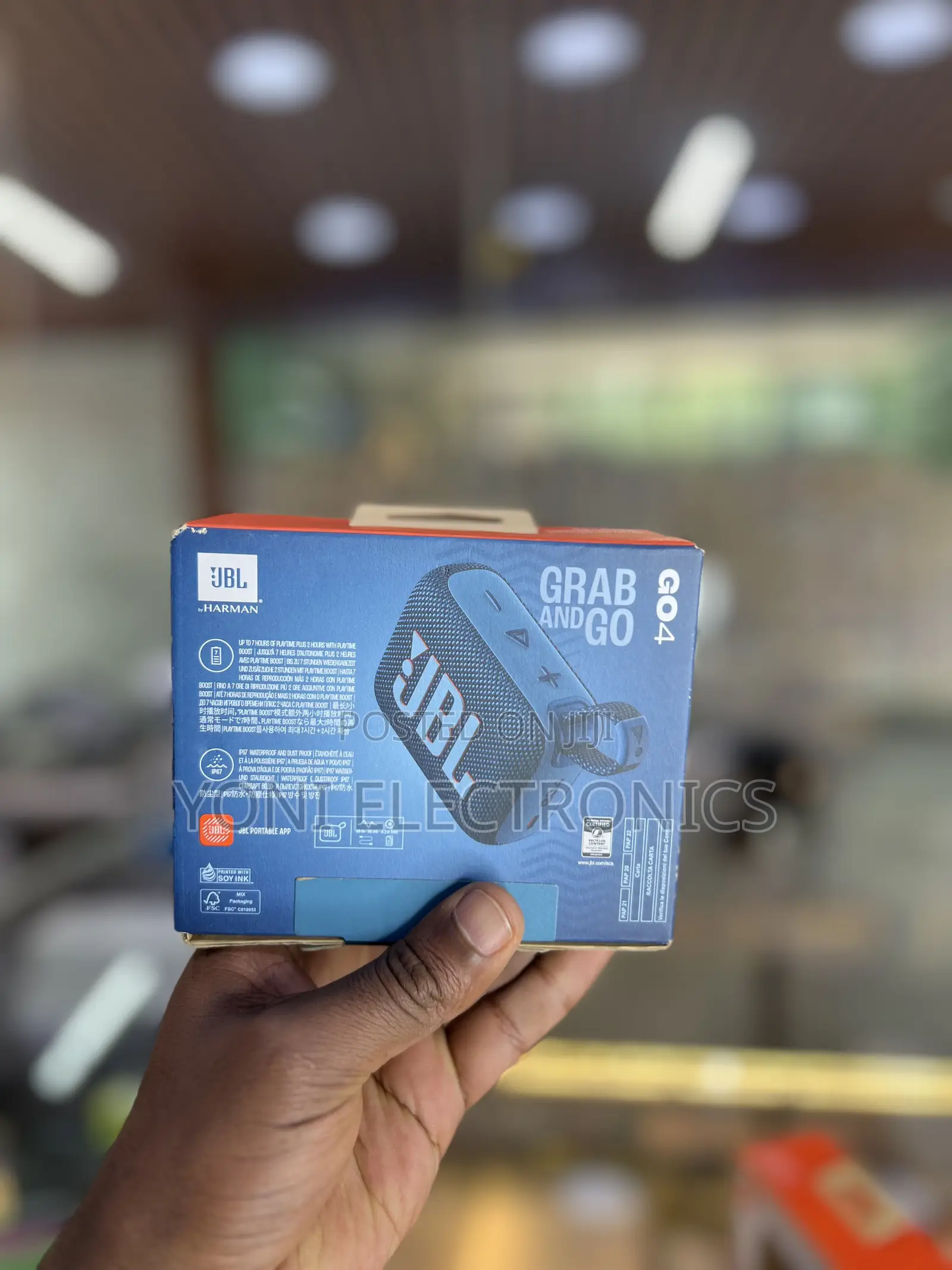 JBL Go 4 Ultra-Portable Bluetooth Speaker