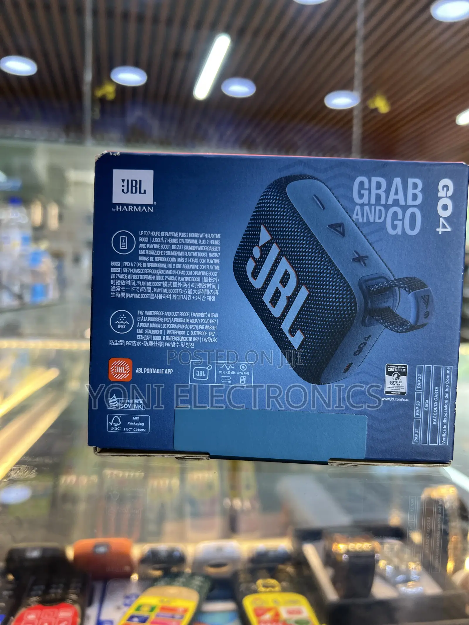 JBL Go 4 Ultra-Portable Bluetooth Speaker