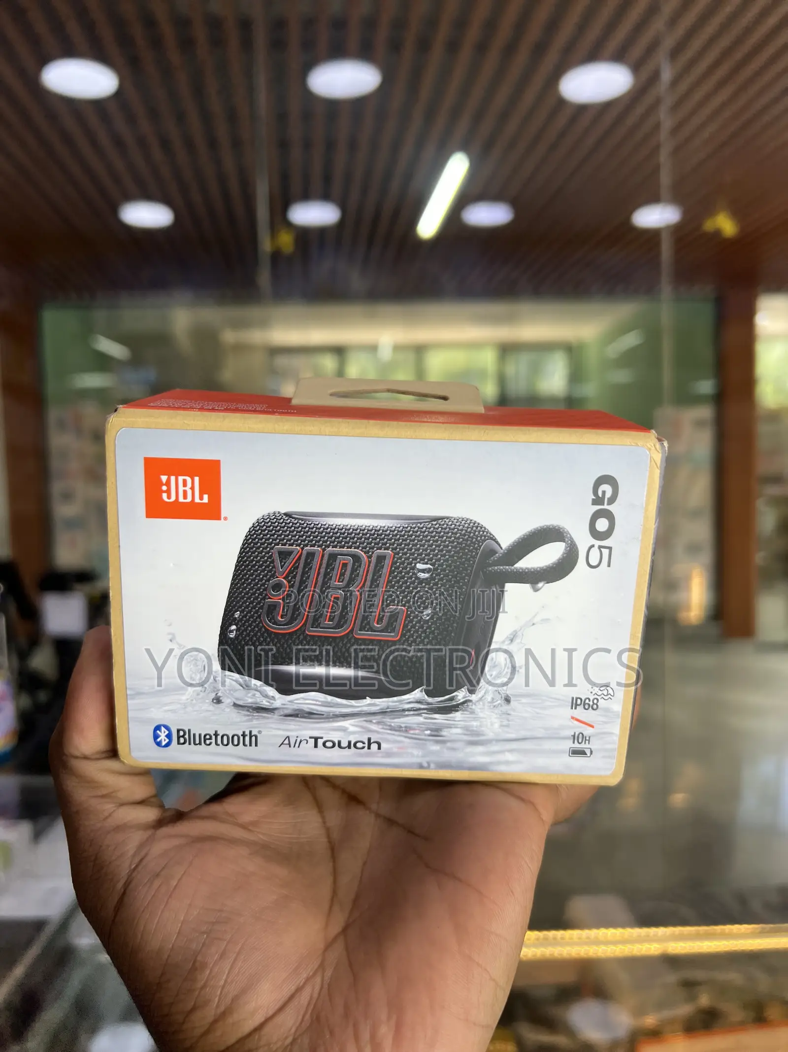 JBL Go 5 Portable Waterproof Bluetooth Speaker With AirTouch