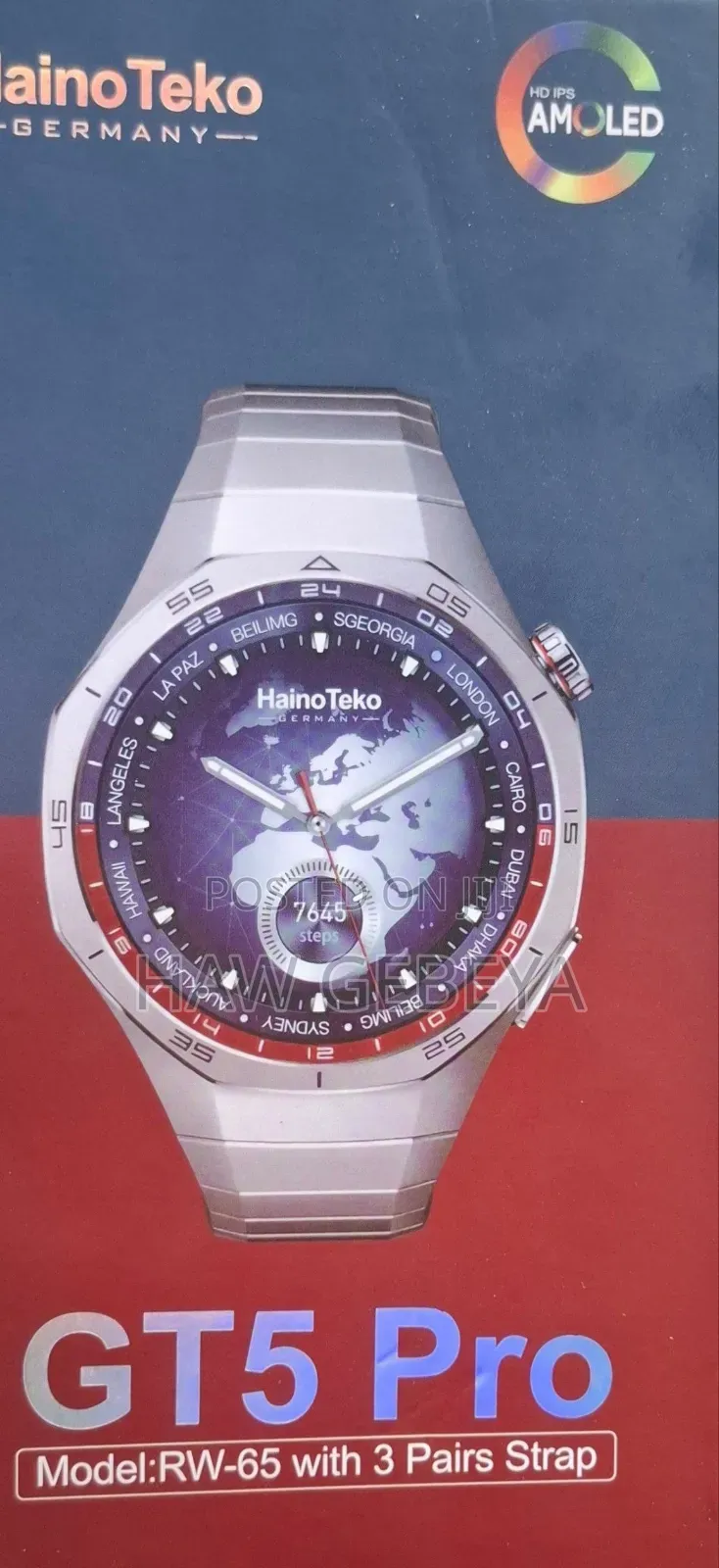 Haino Teko Germany Gt5 Pro Smart Watch