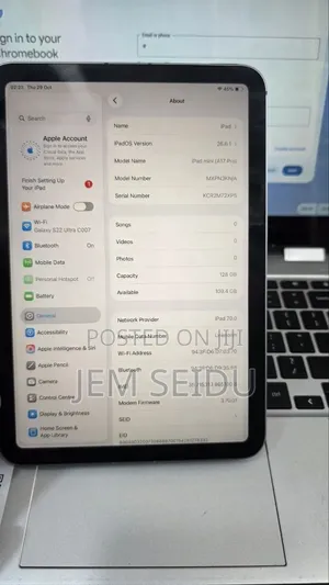 Apple iPad mini (2024) 128 GB Silver