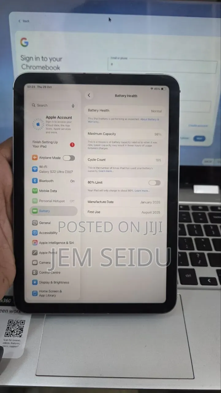 Apple iPad mini (2024) 128 GB Silver