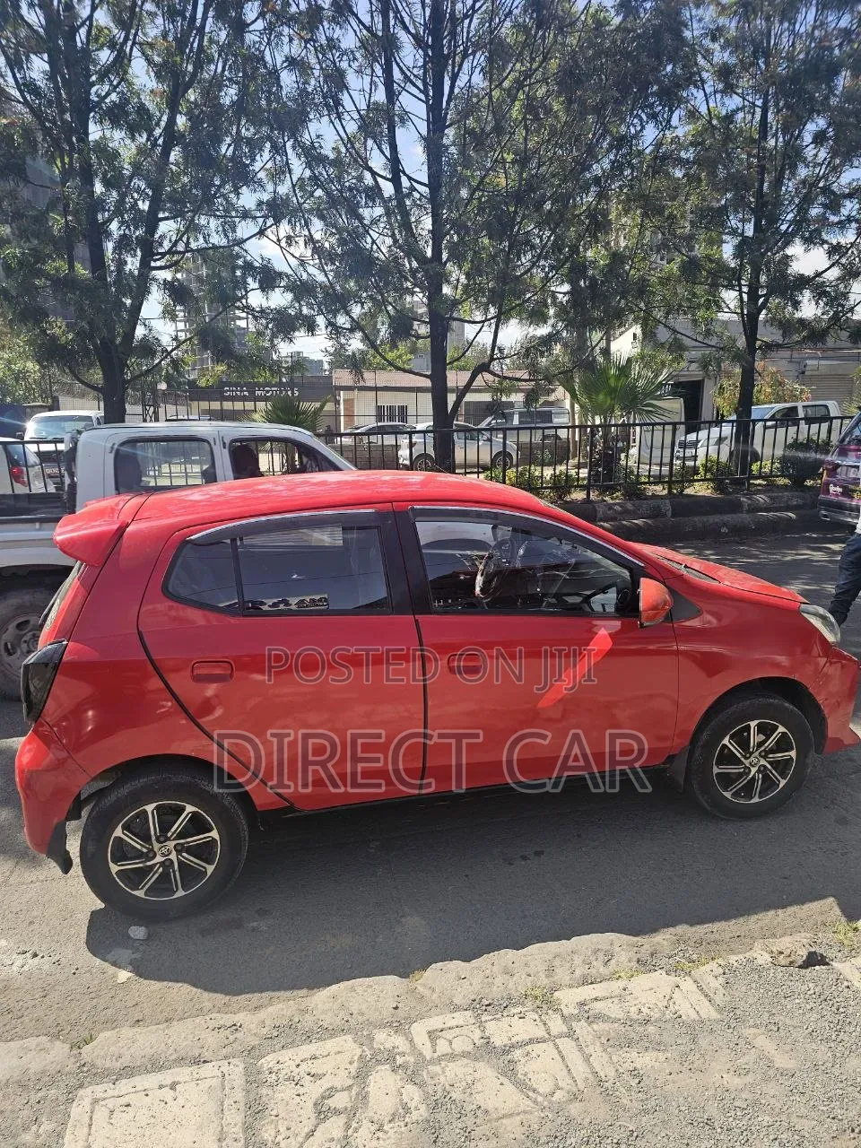 Toyota Agya 2022 Burgundy