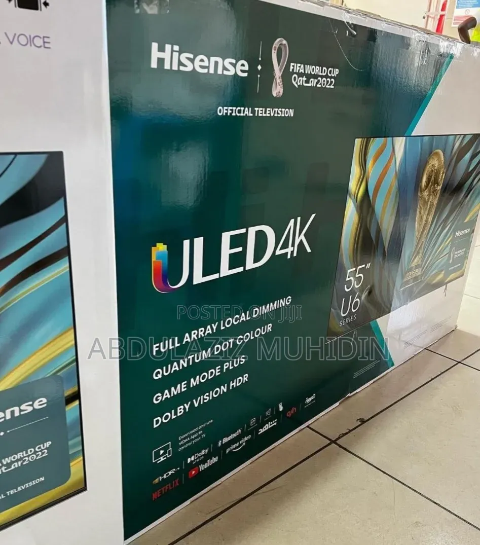 Hisense 55inche Framless Smart TV
