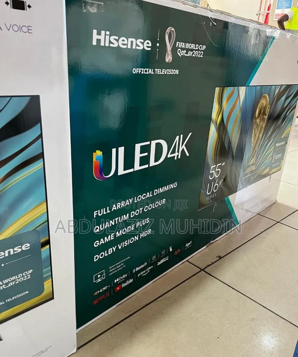 Hisense 55inche Framless Smart TV