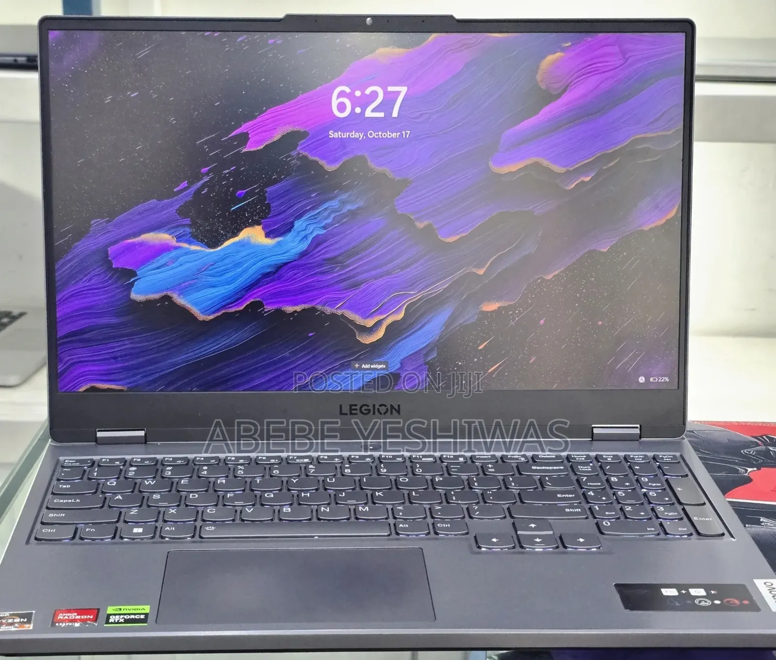New Lenovo Legion Y7000P IRX9 Gaming Laptop 16GB AMD Ryzen 7 SSD 1T