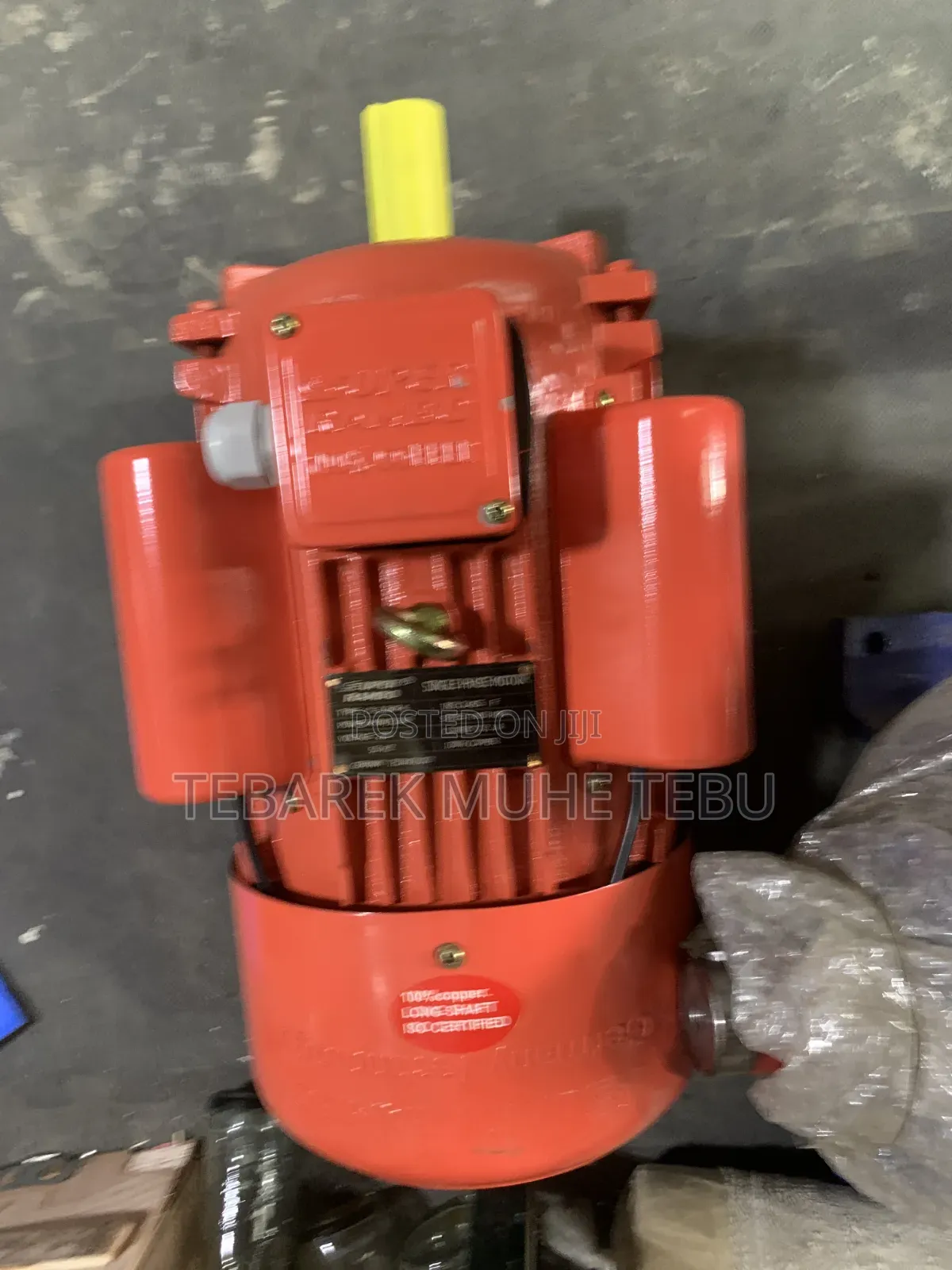 Super Rambo 5.5HP Single Phase Electric Motor YL-5.5HP-4 (4kW)