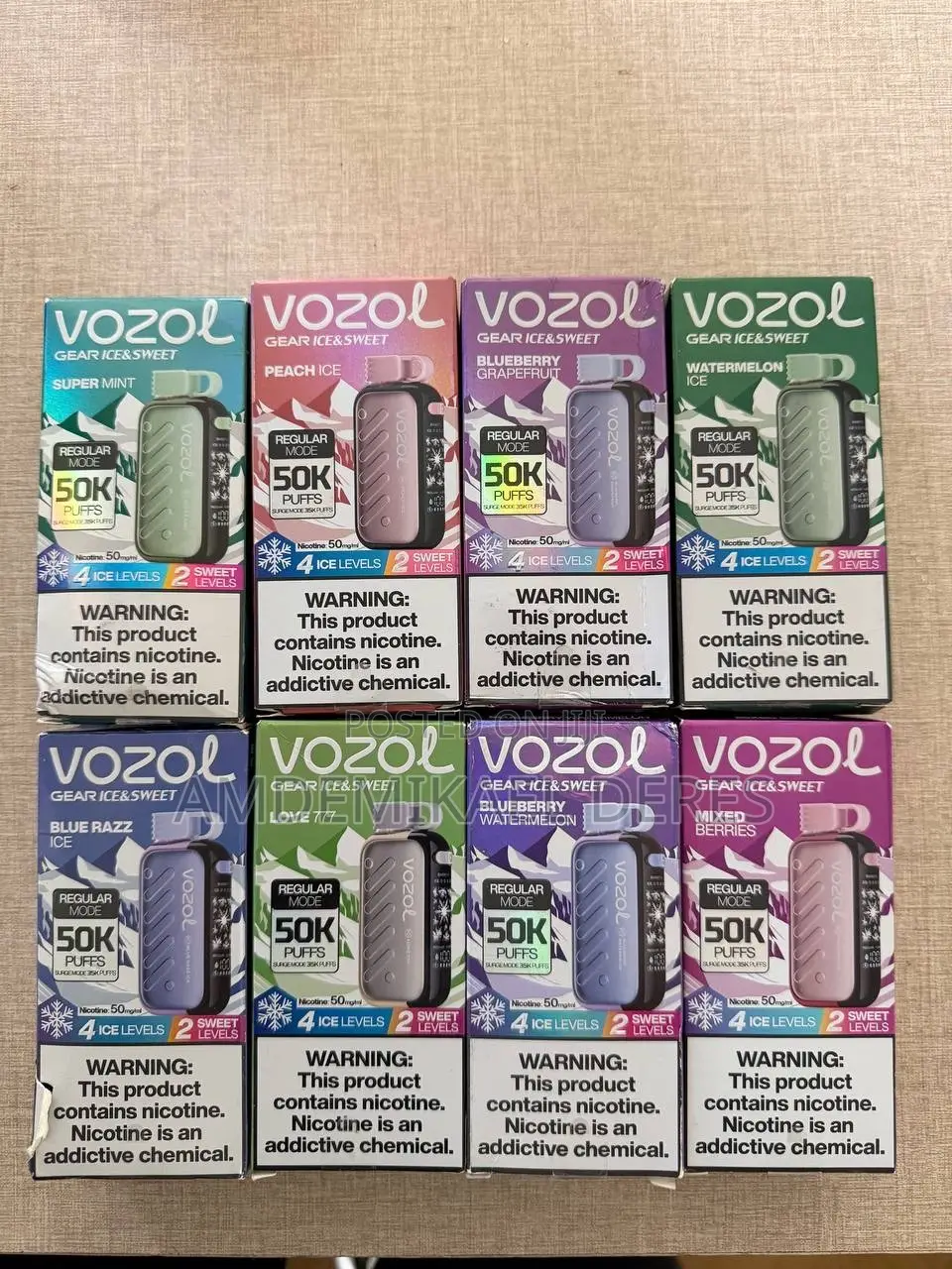 Vape 50puff and 40puff One Hand Go Get Urs😛