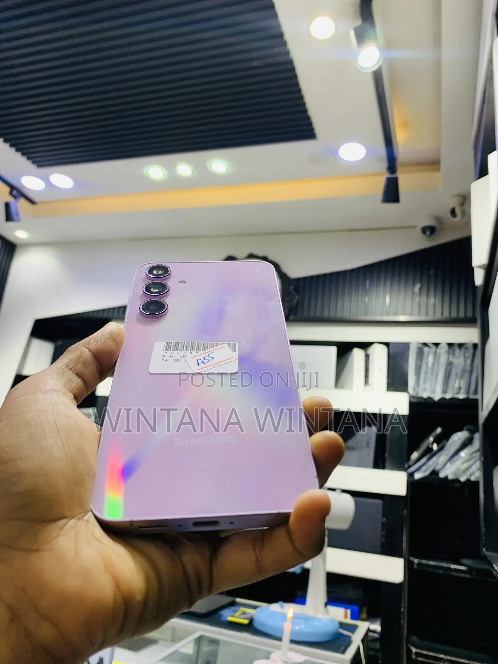 New Samsung Galaxy A55 128 GB Pink