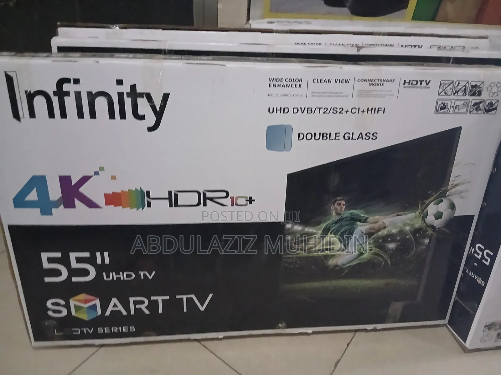 Infinity 55inche Double Scrin Smart TV