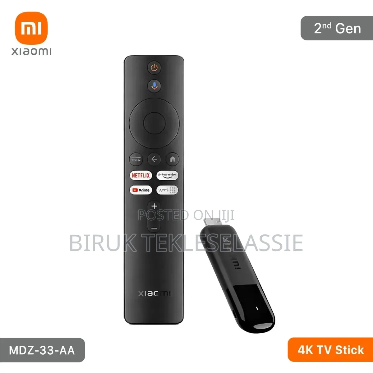 Xiaomi Mi TV Stick 4K (2nd Gen) Powered by Google TV