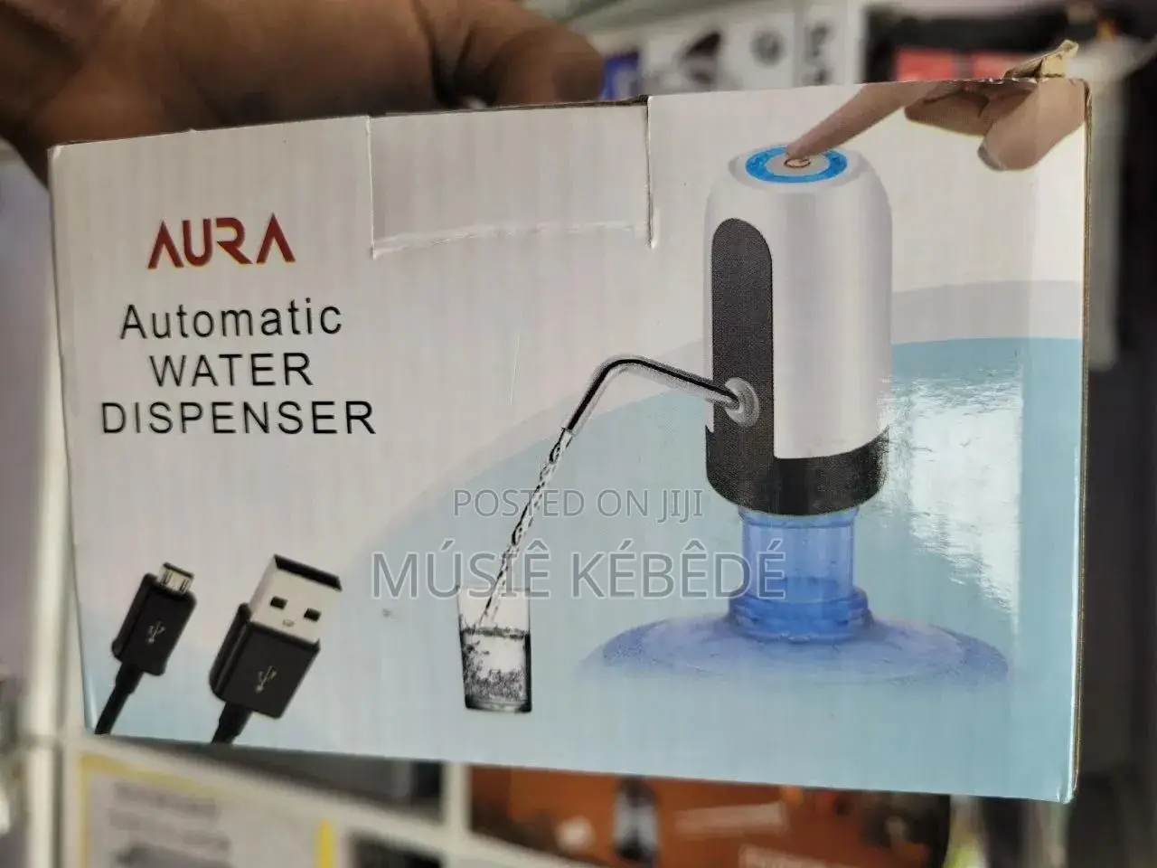 የጃር መቅጃ or Automatic Water Dispenser