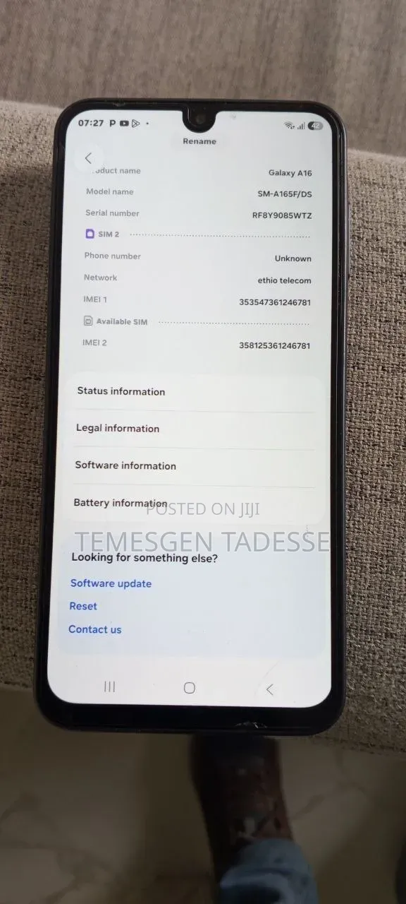 Samsung Galaxy A16 128 GB Black