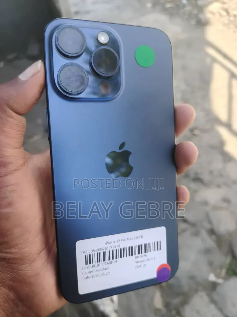 Apple iPhone 15 Pro Max 256 GB Black