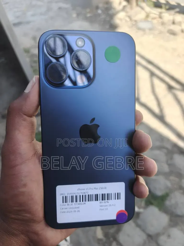 Apple iPhone 15 Pro Max 256 GB Black
