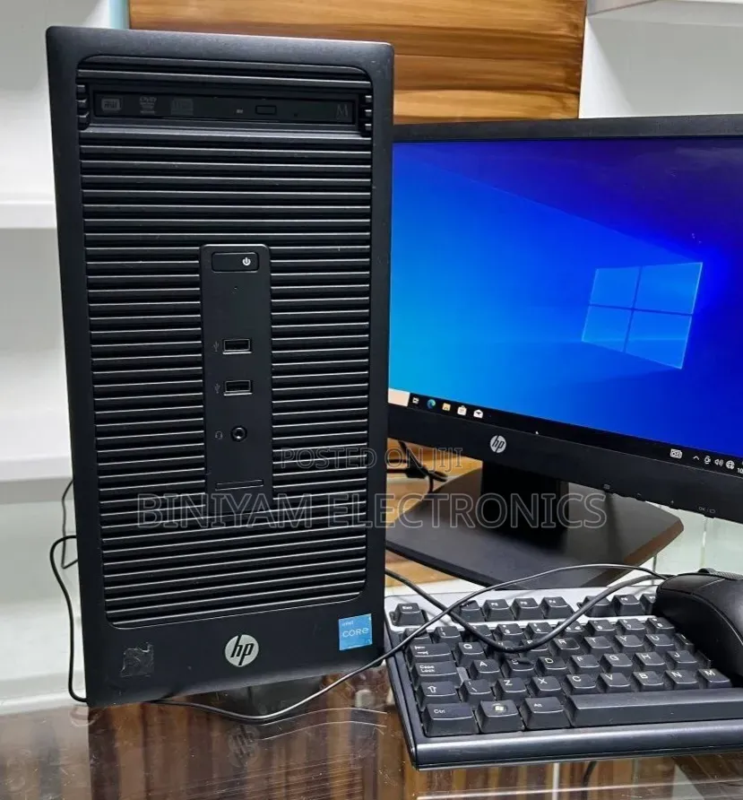 New Desktop Computer HP 280 G3 8GB Intel Core i3 HDD 500GB