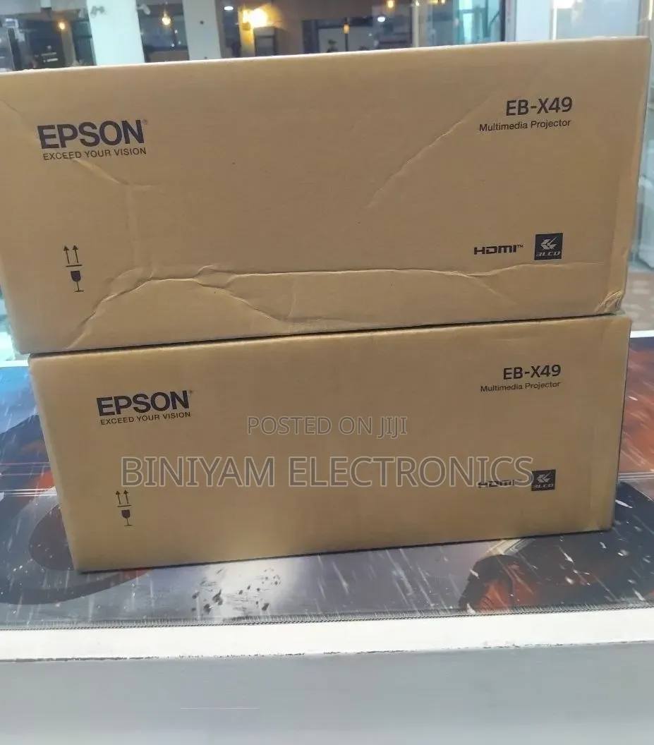  Epson Eb-X49 Projector — Brand New! 
