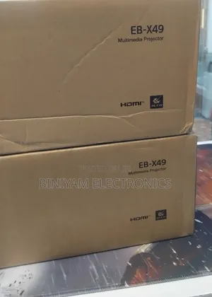  Epson Eb-X49 Projector — Brand New! 
