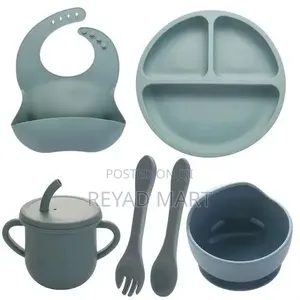 Silcon Baby Feeding Set