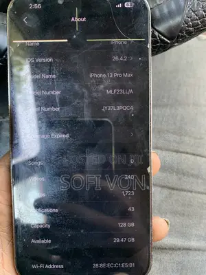 Apple iPhone 13 Pro Max 128 GB Silver