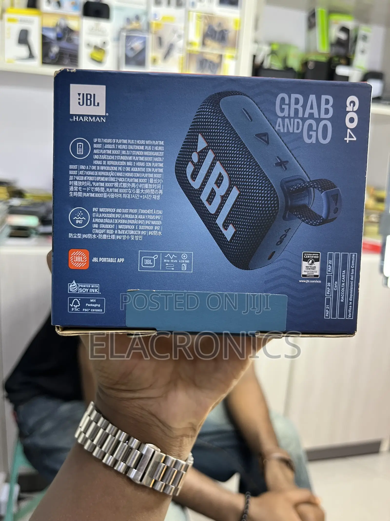 JBL GO 4 Mini Portable Waterproof Speaker