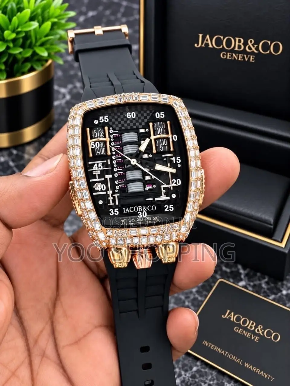 Jacob and Co Bugatti Diamond Watch