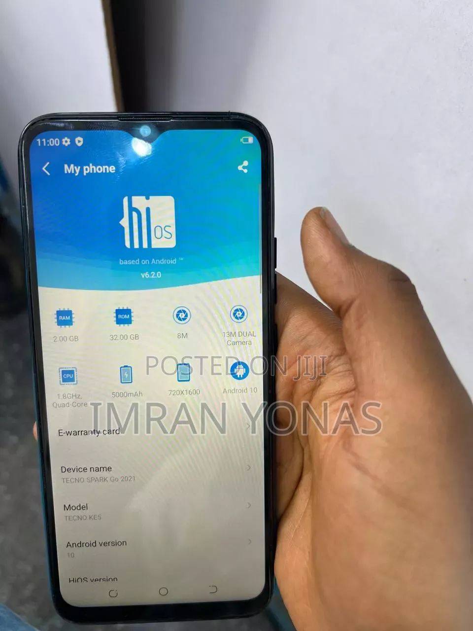 Tecno Spark Go 2021 32 GB Blue