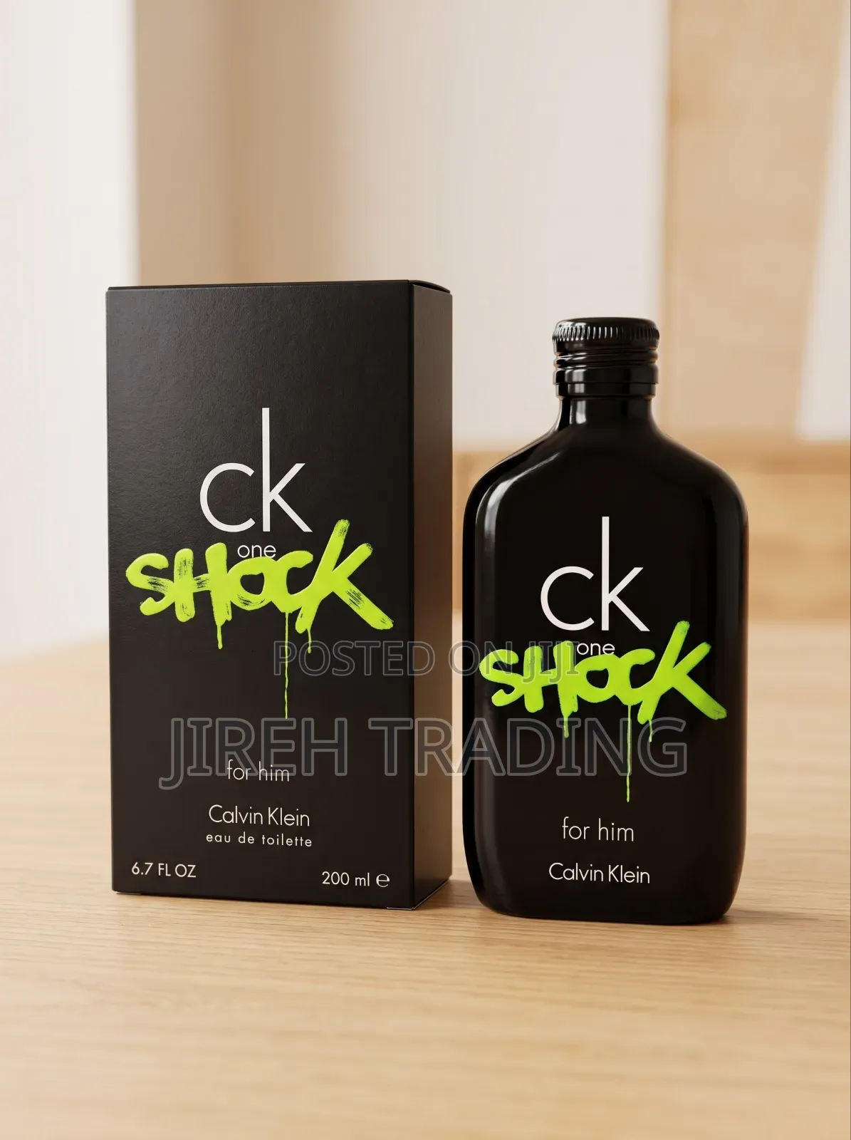 Calvin Klein CK One Shock for Him Eau De Toilette, 200ml