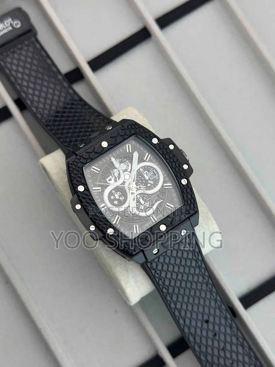 Hublot Rectangular Bezel Watch