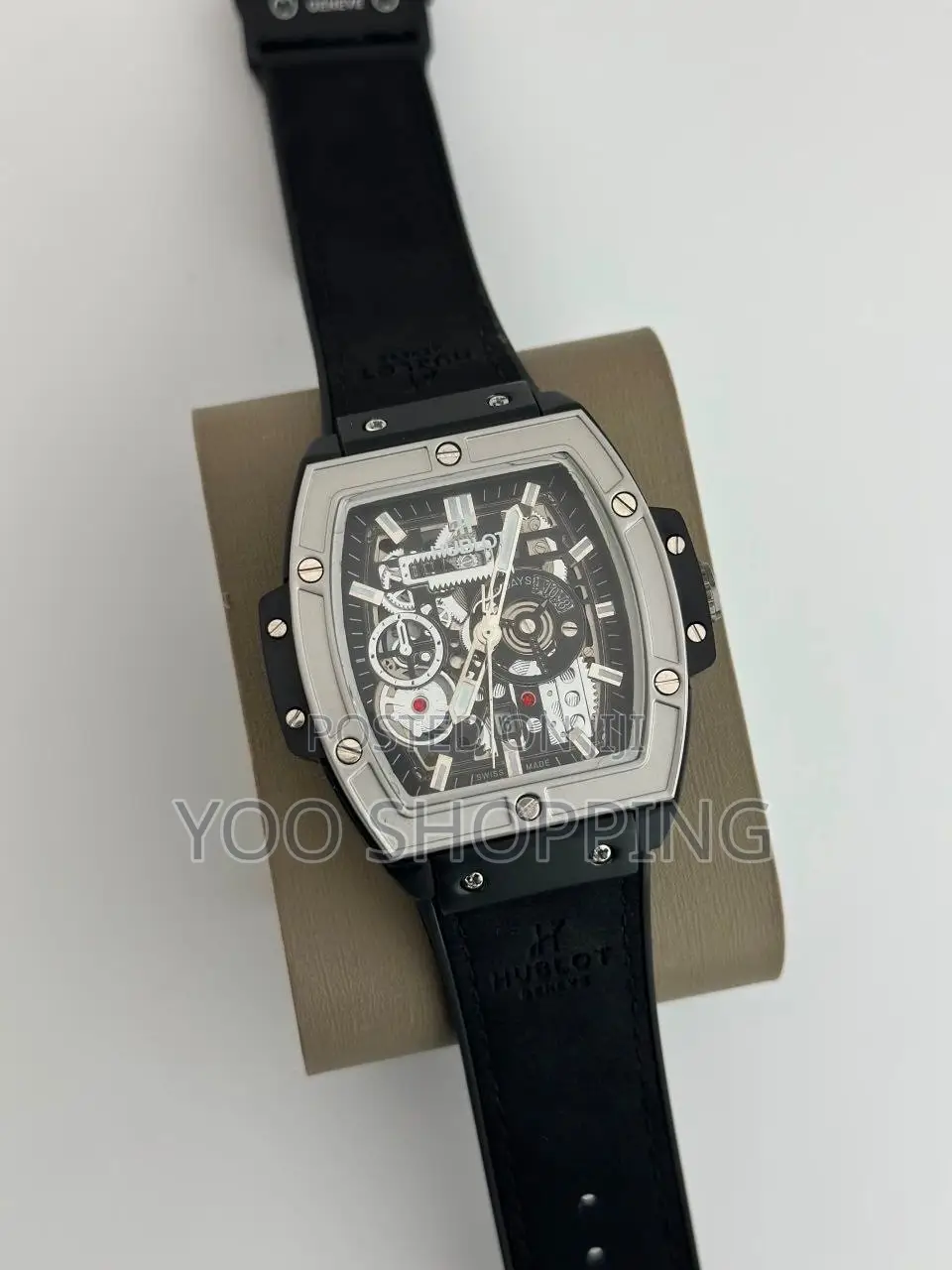 Hublot Rectangular Bezel Watch