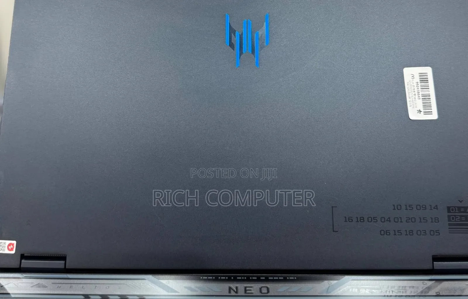 New Laptop Acer Predator Helios Neo 16 16GB Intel Core i9 SSD 1T