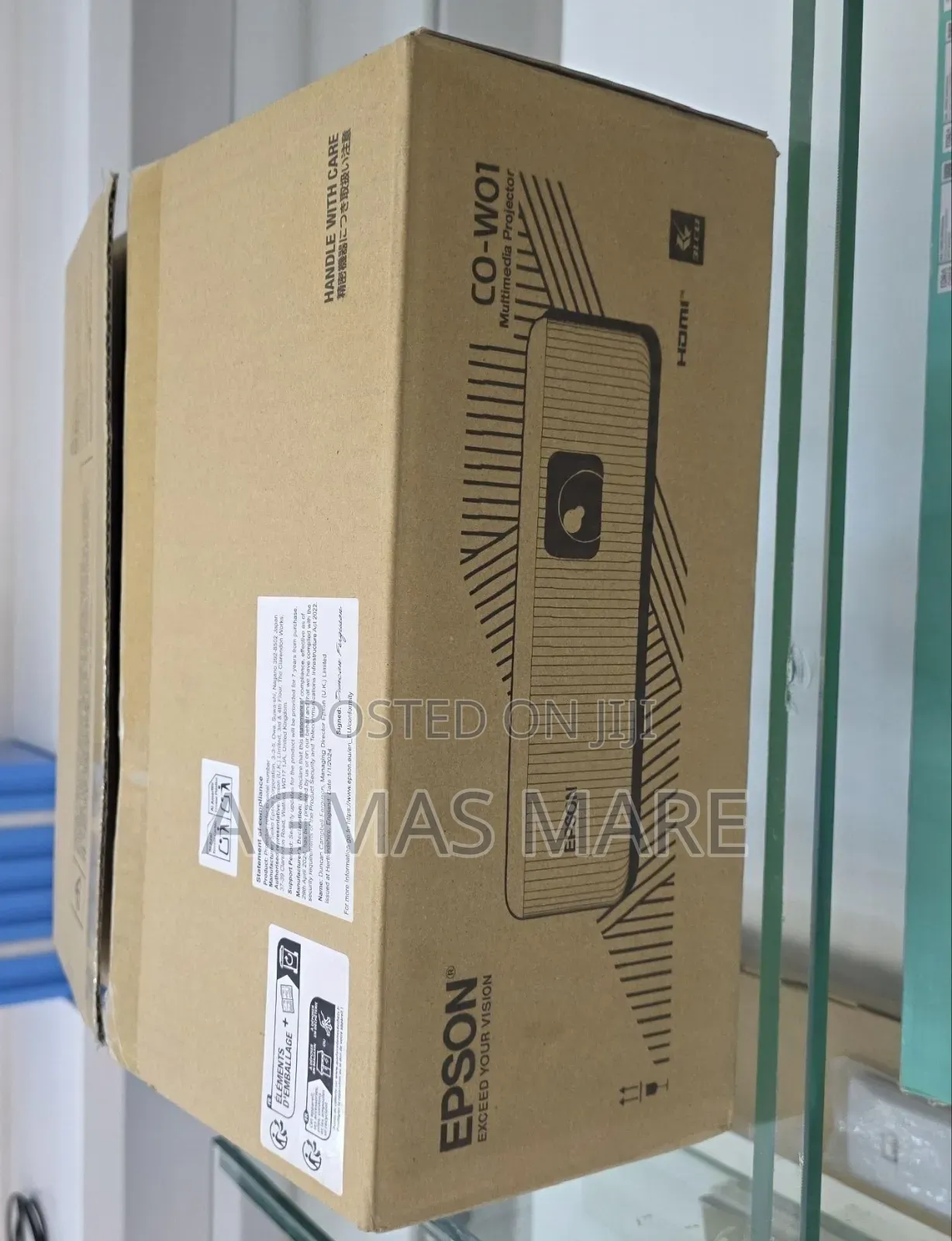 Brand New Epson Projector Co-W01 With Cartoon