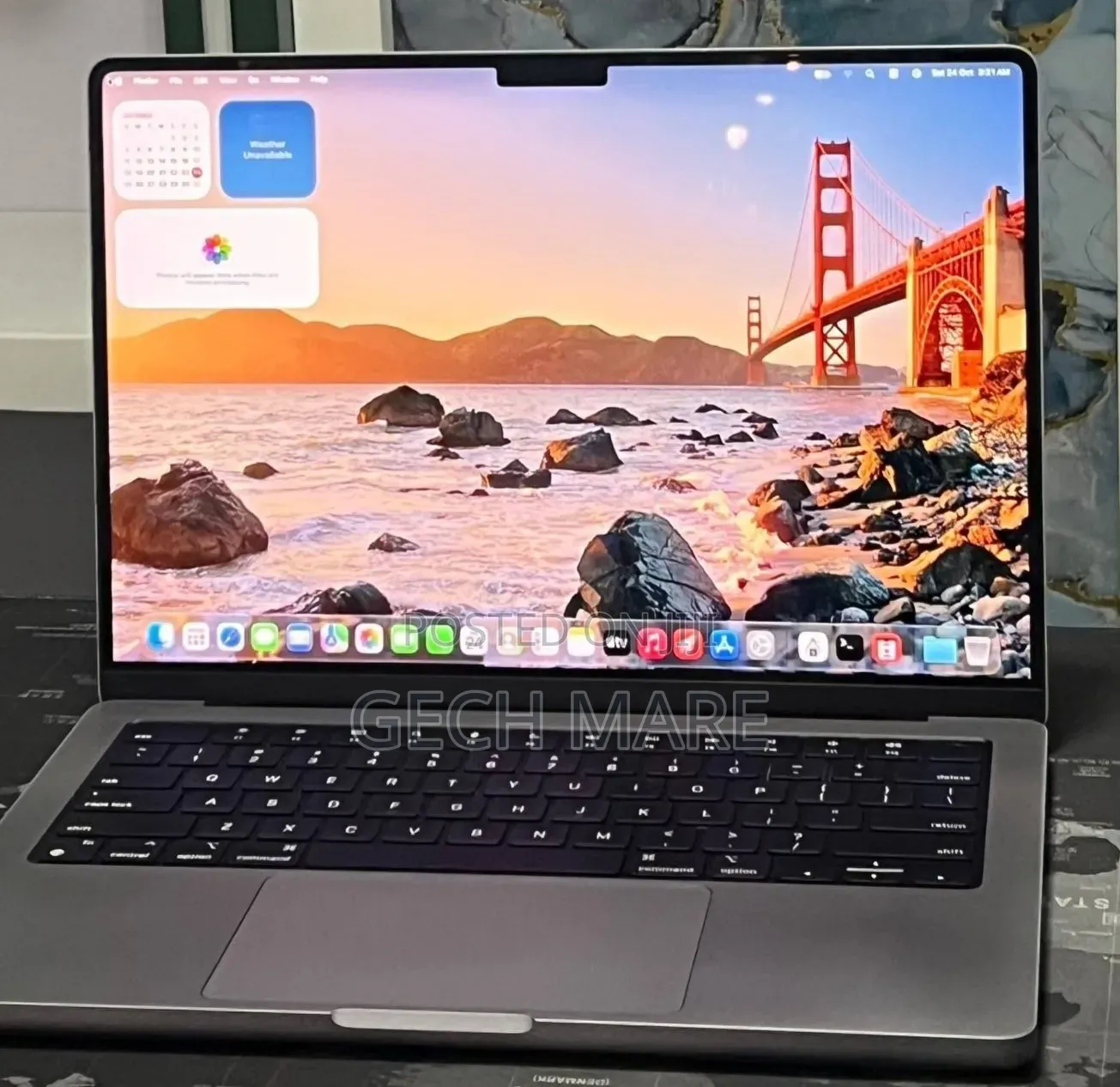 New Laptop Apple MacBook Pro 2021 M1 16GB Apple M1 Pro SSD 1T