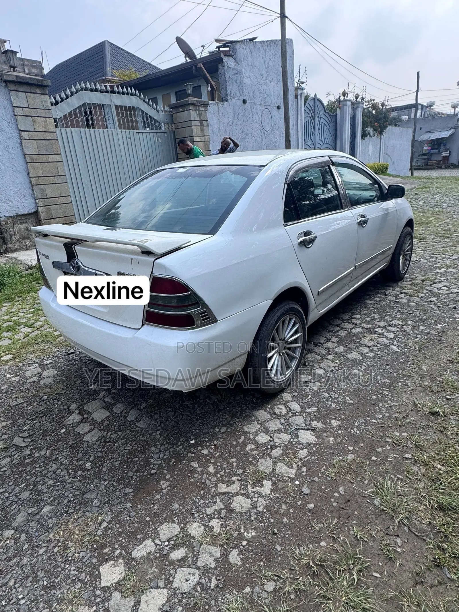Toyota Corolla Sedan Automatic 2003 White
