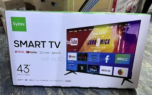 Syinix 43-Inch TV Smart – Netflix, YouTube, 20W Hi-Fi Sound & Built-In