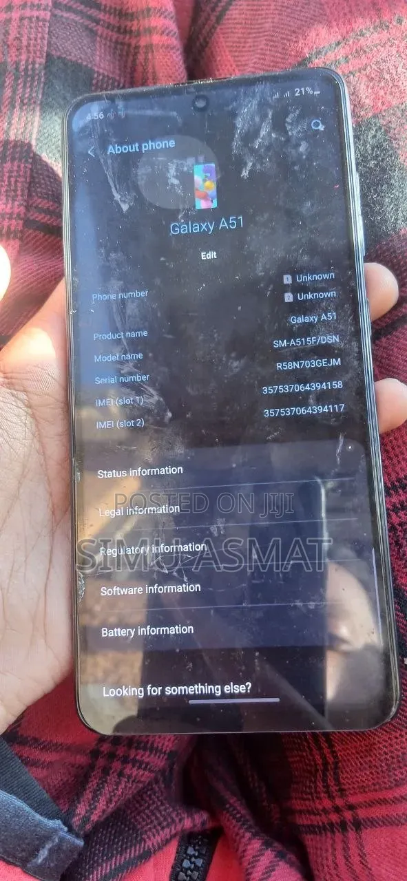 New Samsung Galaxy A51 128 GB Black
