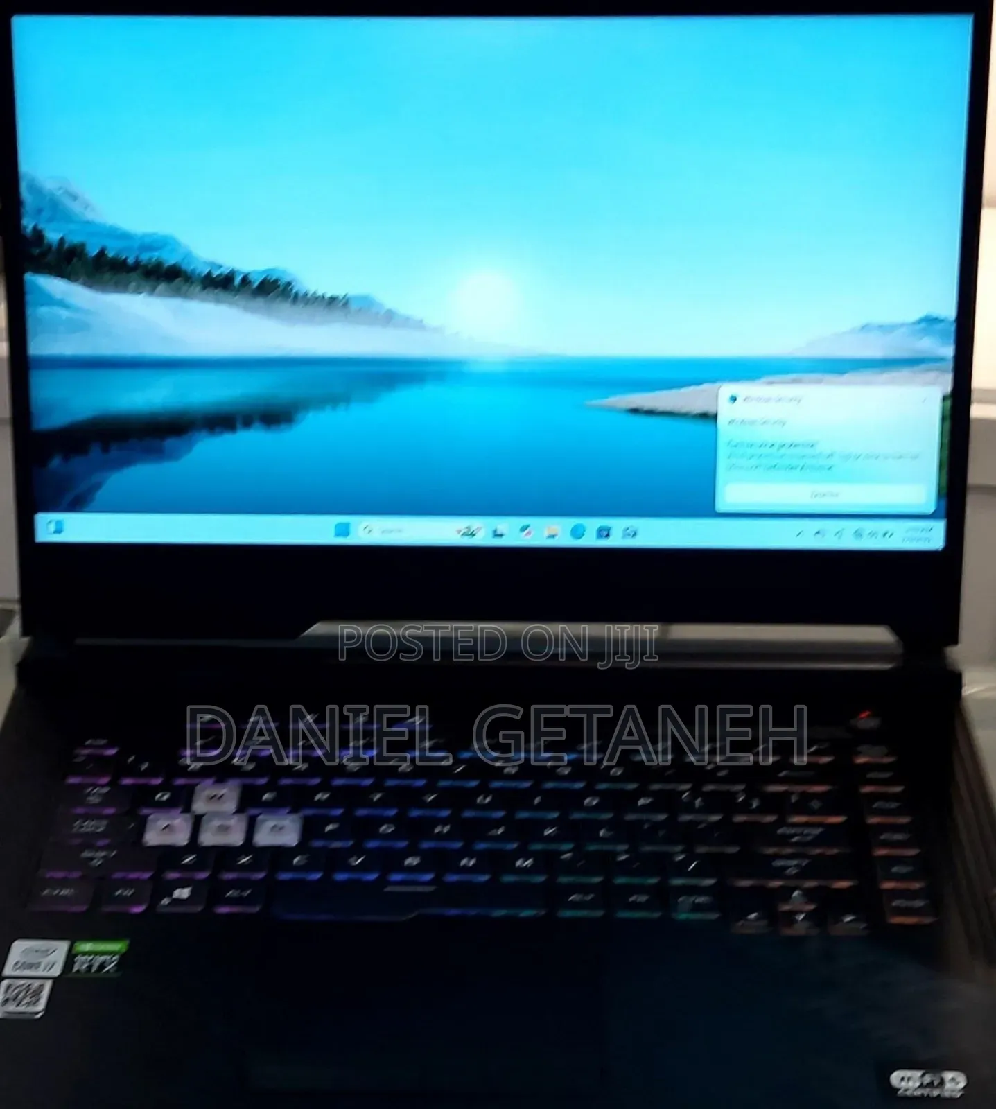 New Laptop Asus ROG Strix G15 16GB Intel Core i7 SSD 512GB
