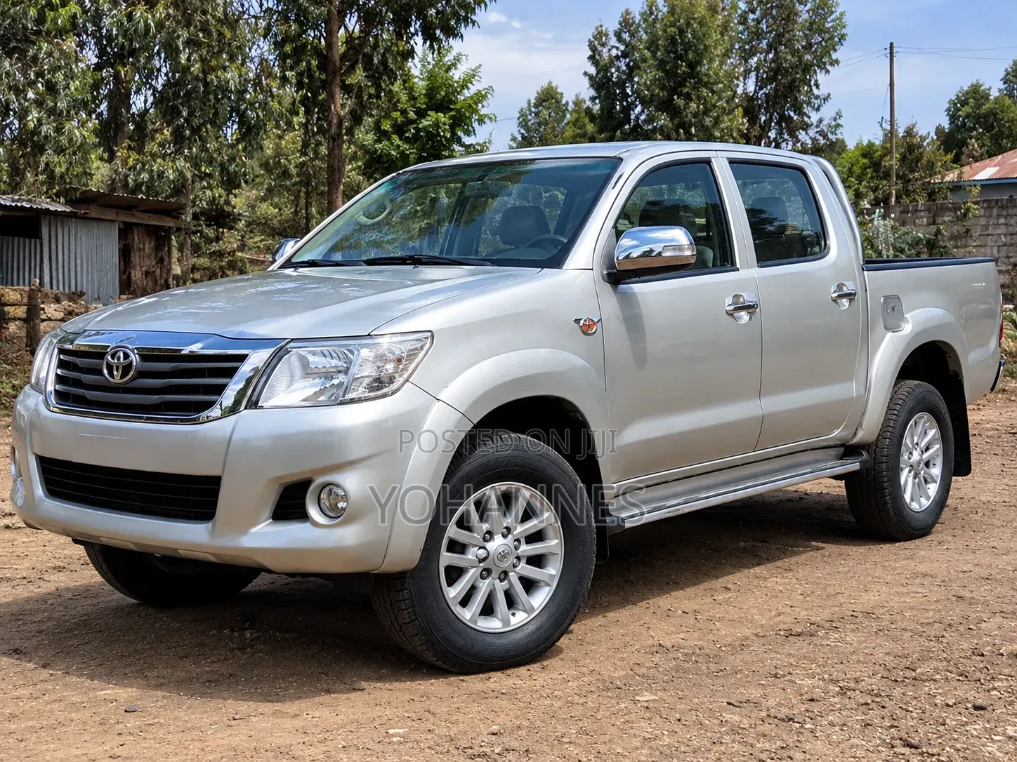 Toyota Hilux 3.0 D-4D 4x4 2012 Silver