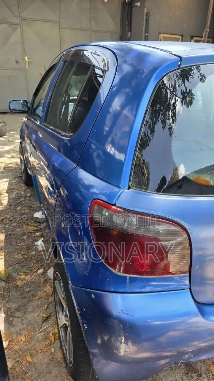 Toyota Vitz 2002 Blue