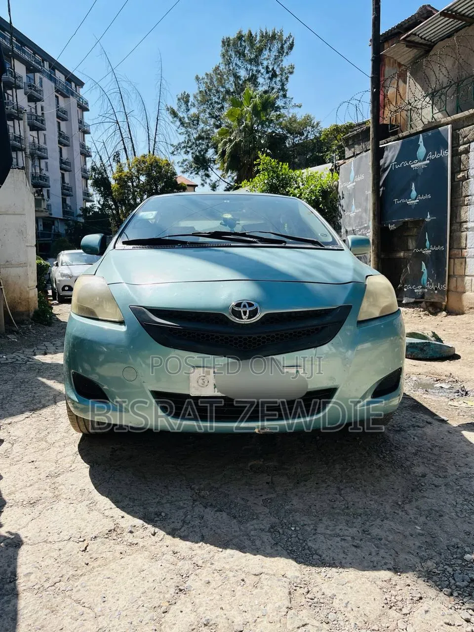 Toyota Yaris 2007 Beige
