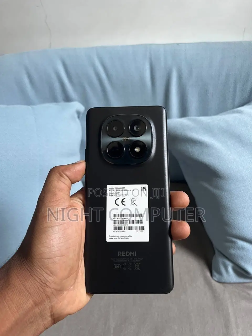 New Xiaomi Redmi Note 15 256 GB Black